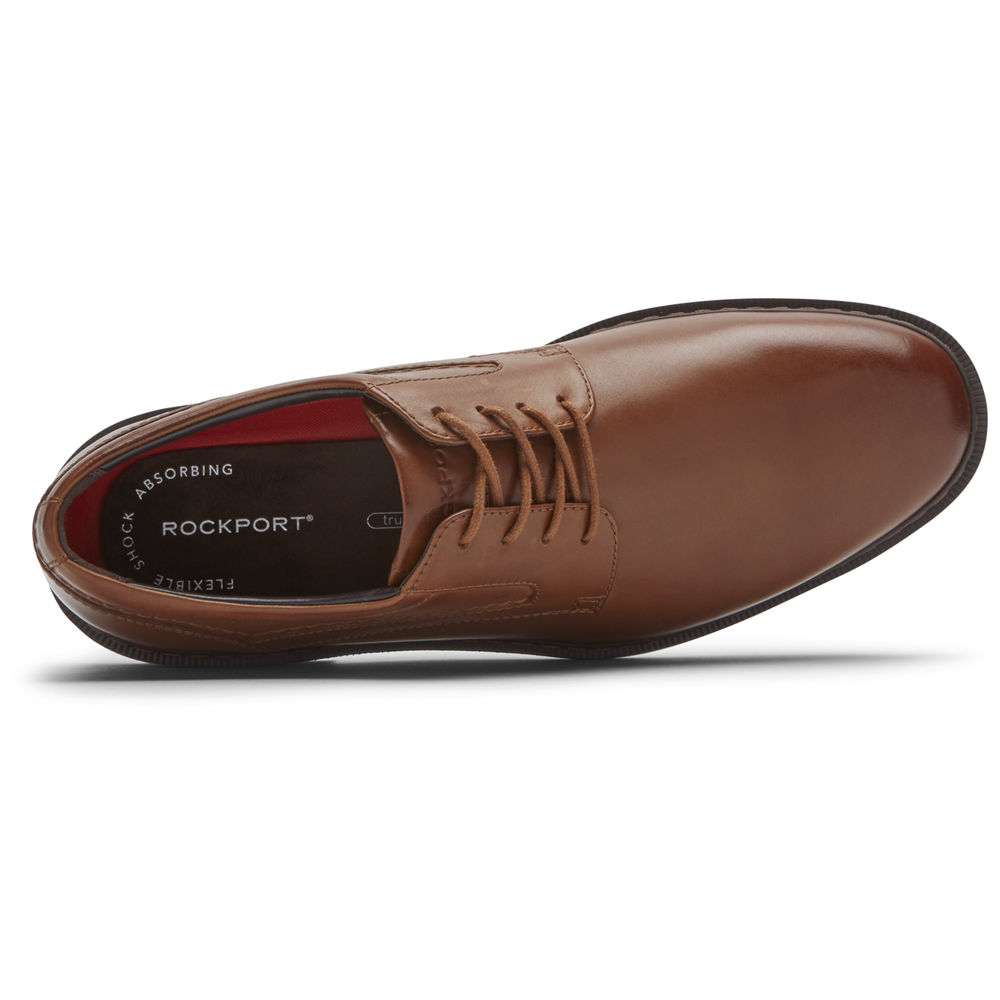 Rockport Mens Parsons Plain Toe - Oxfords Brown - CQX874621